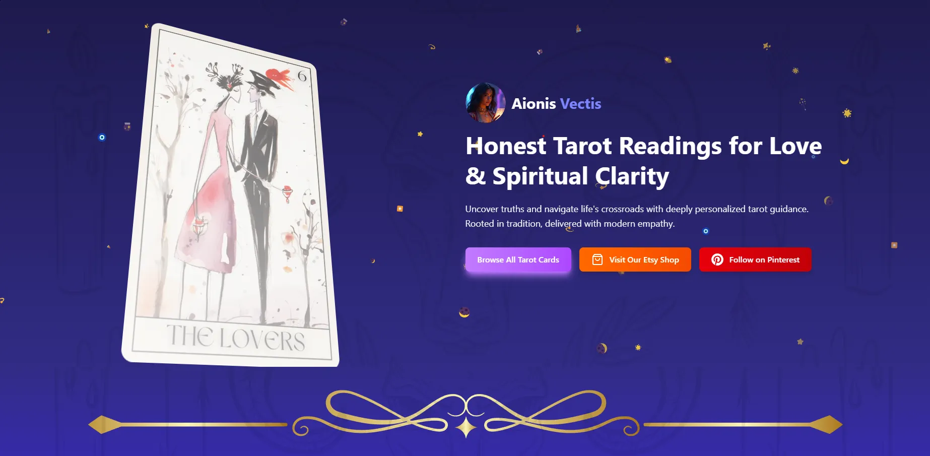 Proyecto Aionisvectis - Landing Page